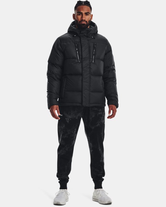 Men's UA Storm ColdGear® Infrared Down Jacket, Black, pdpMainDesktop image number 2